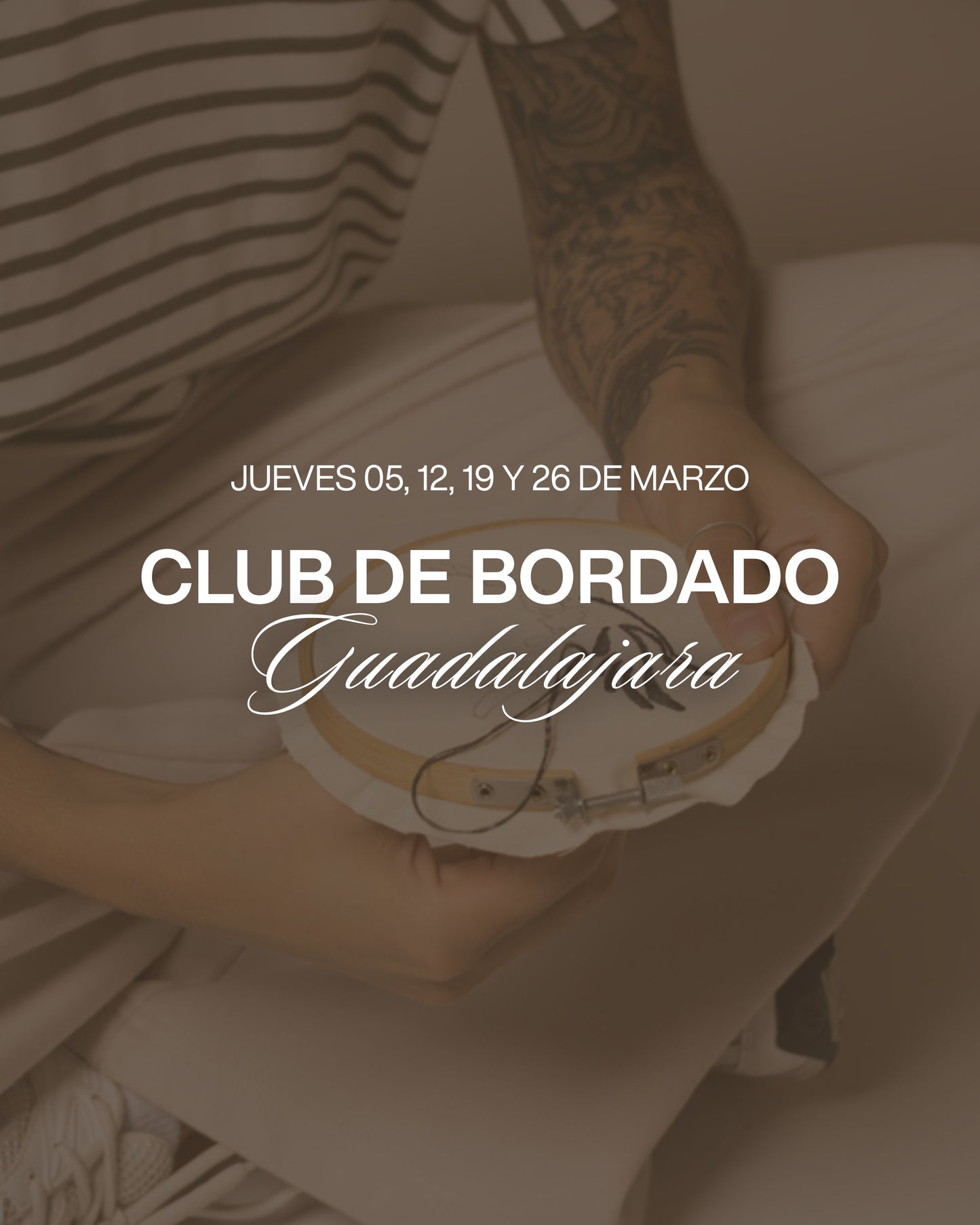 CLUB DE BORDADO EN GUADALAJARA | Marzo