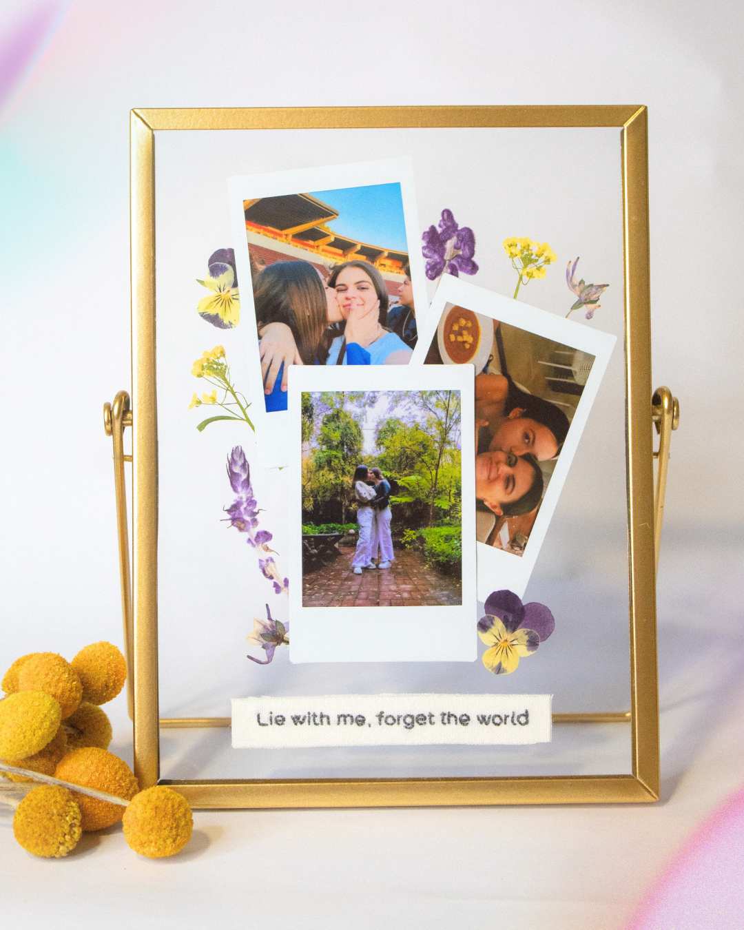 Marco | Flores + 3 Instax