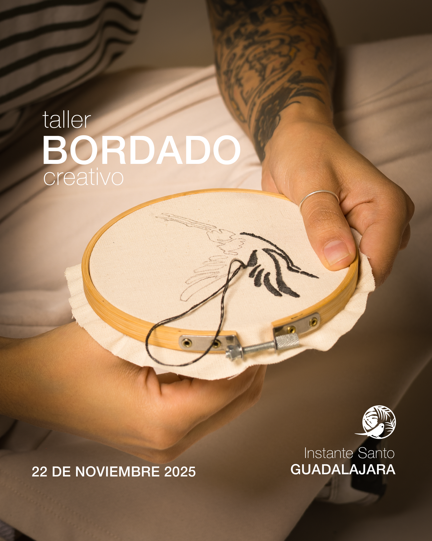 Taller de Bordado Creativo | Guadalajara 22 de Noviembre